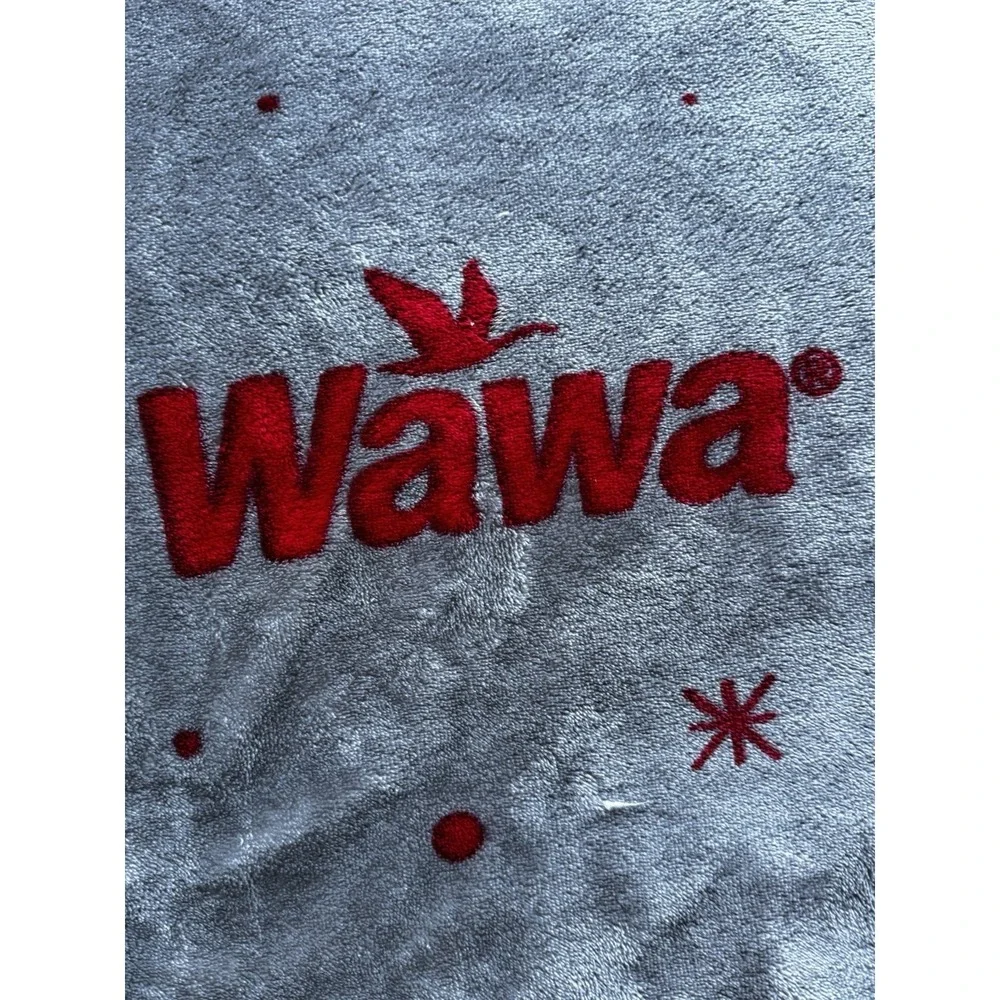 WAWA Goose, Coffee, Hoagie Logo Fleece Throw Blanket‎ - not avail in stores RARE